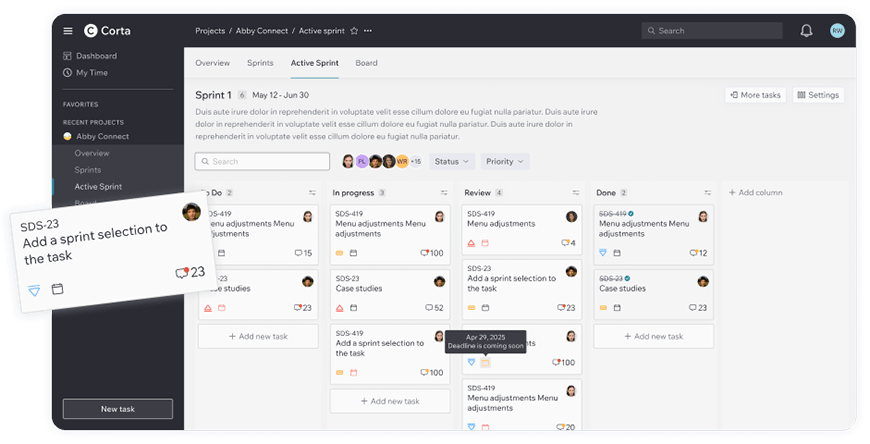 Move faster. Think clearer. A lean task tracker for people who actually build things